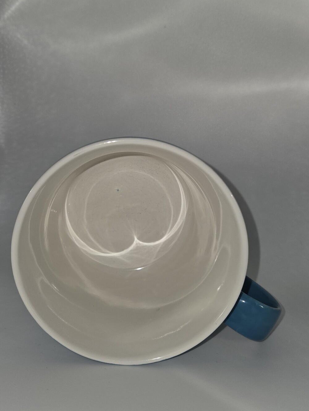 Blue White Octopus Ceramic Coffee Mug Etched Textured Nautical Ocean - Picture 9 of 9
